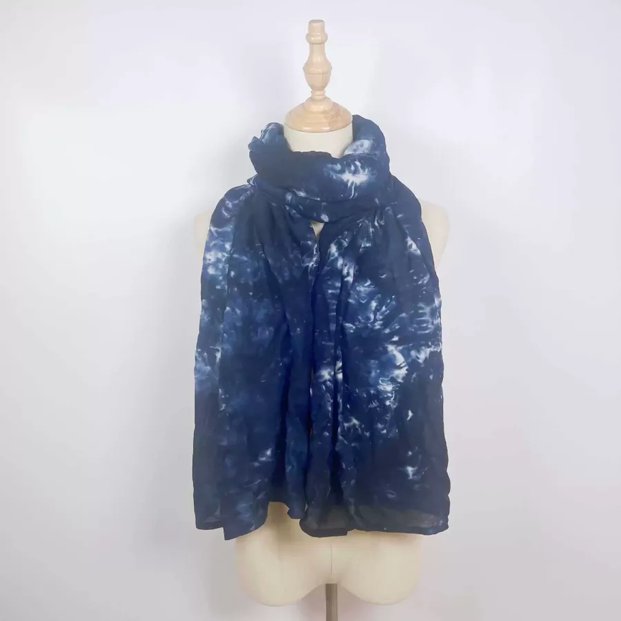 Cotton Tie-Dye Scarf view 11