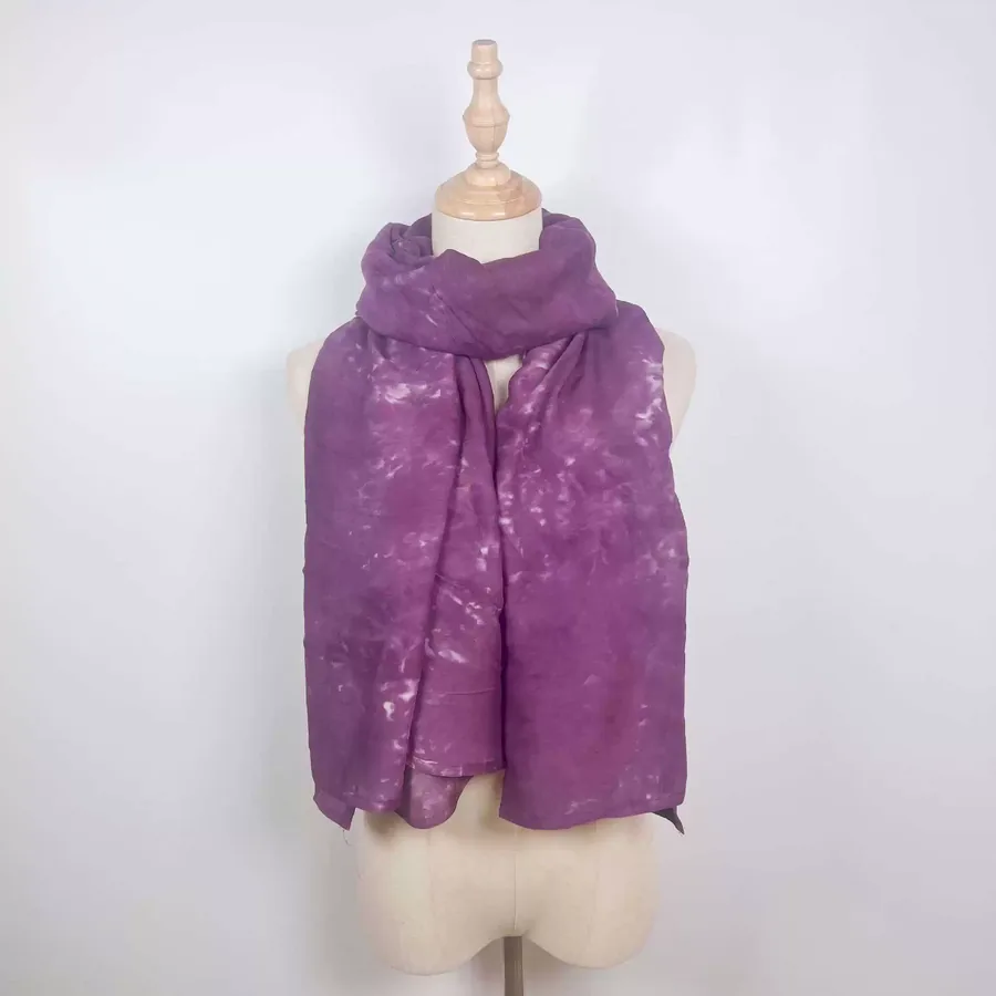 Cotton Tie-Dye Scarf view 12