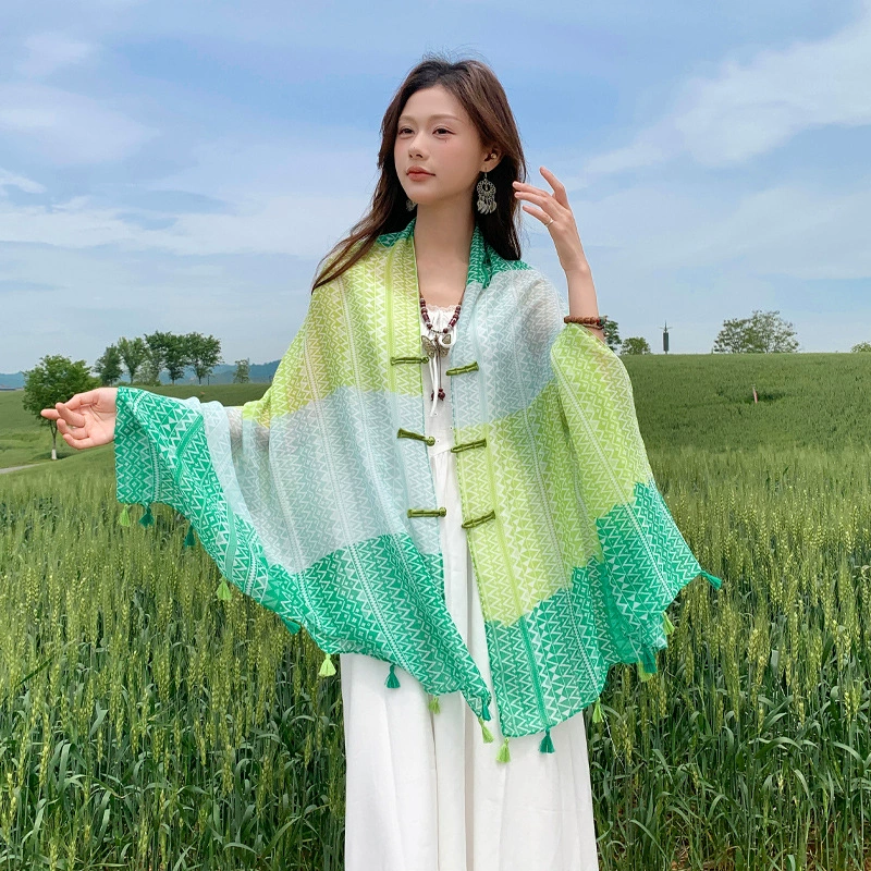 Ethnic Print Shawl view 4