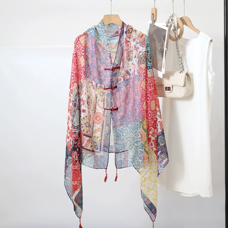 Ethnic Print Shawl view 6