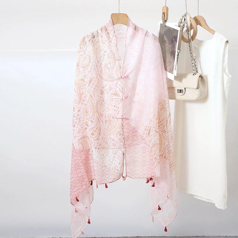 Ethnic Print Shawl view 7