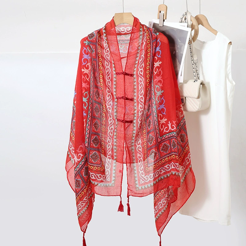 Ethnic Print Shawl view 9