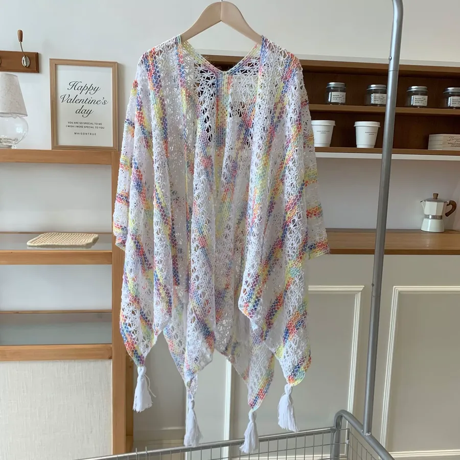 Lace Knit Shawl view 7