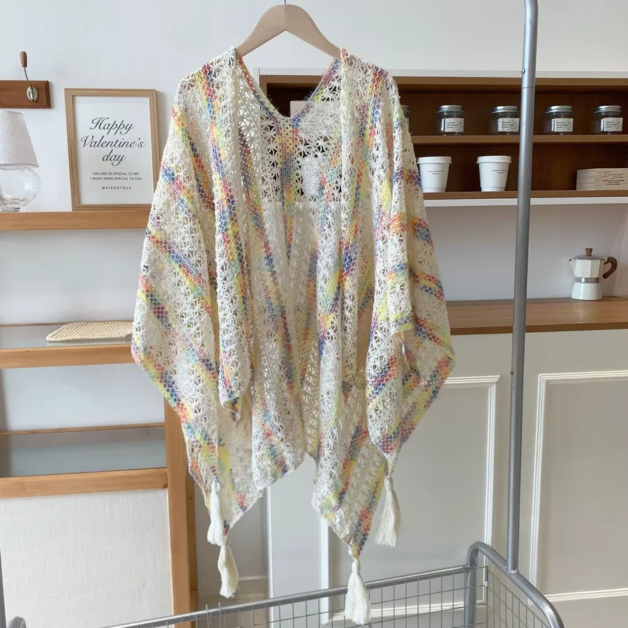 Lace Knit Shawl view 8