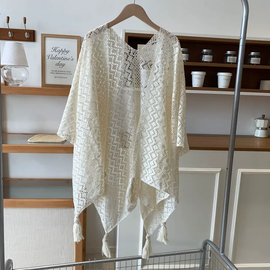 Lace Knit Shawl view 9