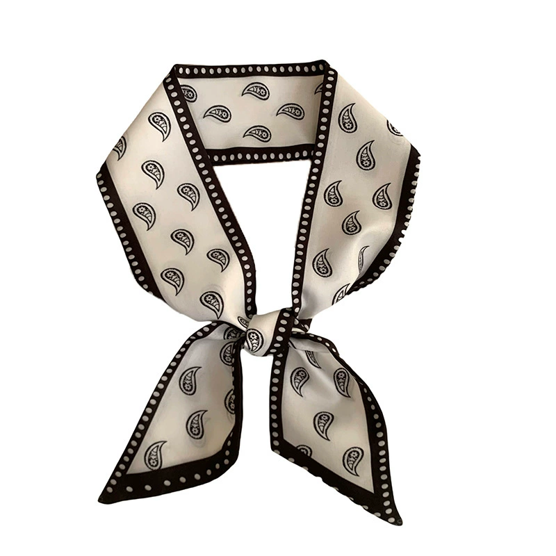 Long Silk Twilly Scarf view 5