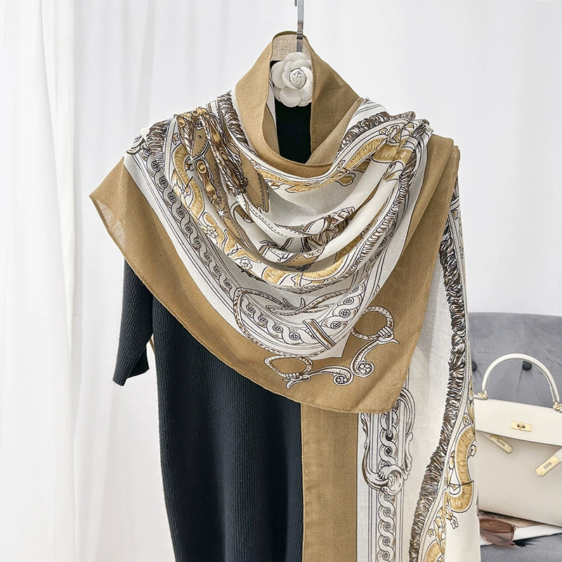 Sheer Summer Scarf Wrap view 3