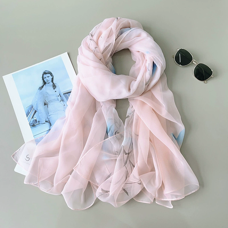 Chiffon Sheer Long Scarf