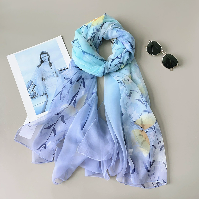 Chiffon Sheer Long Scarf view 3