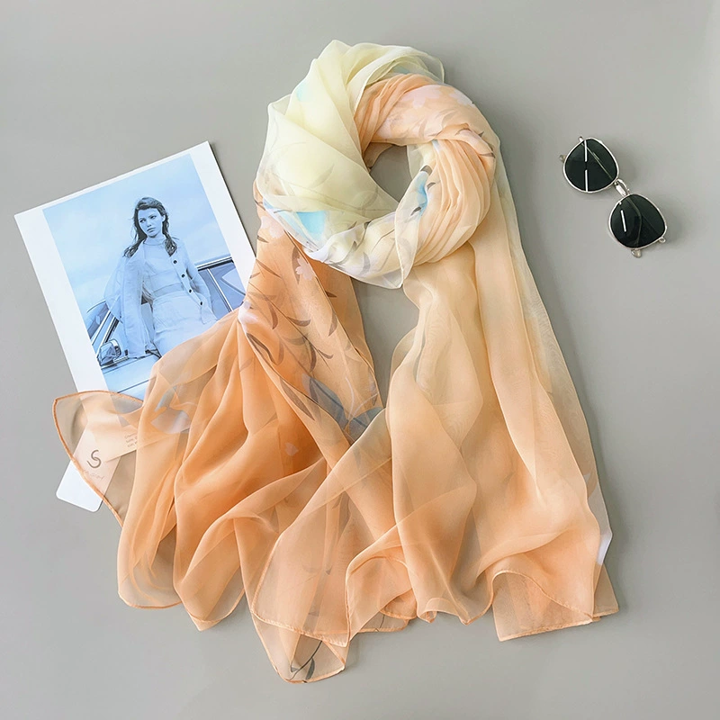 Chiffon Sheer Long Scarf view 6