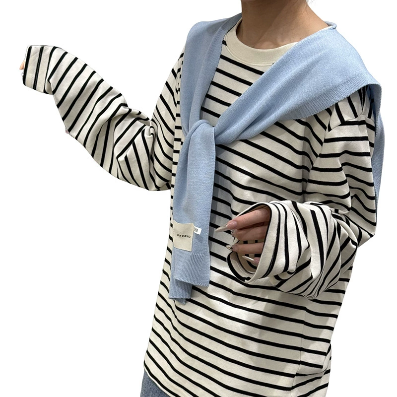 Knit Shawl Wrap view 5