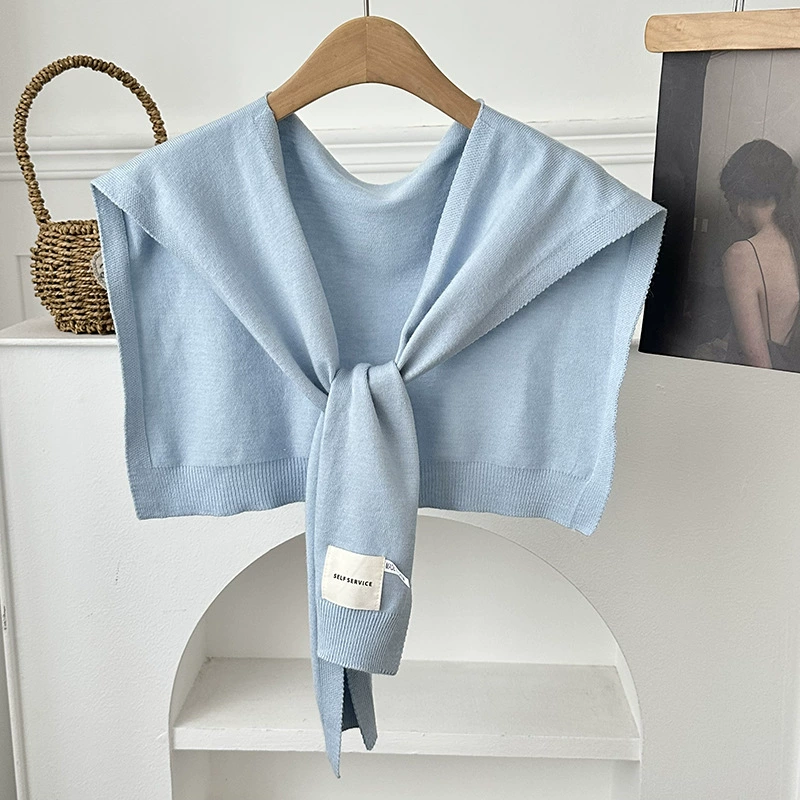 Knit Shawl Wrap view 7