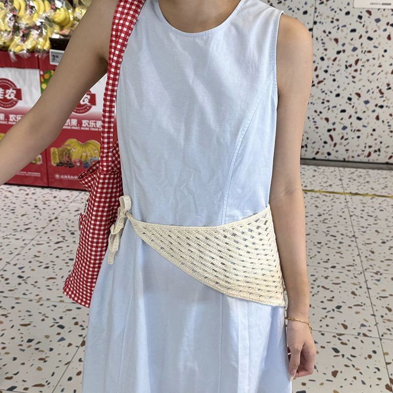 Knitted Triangle Head Scarf