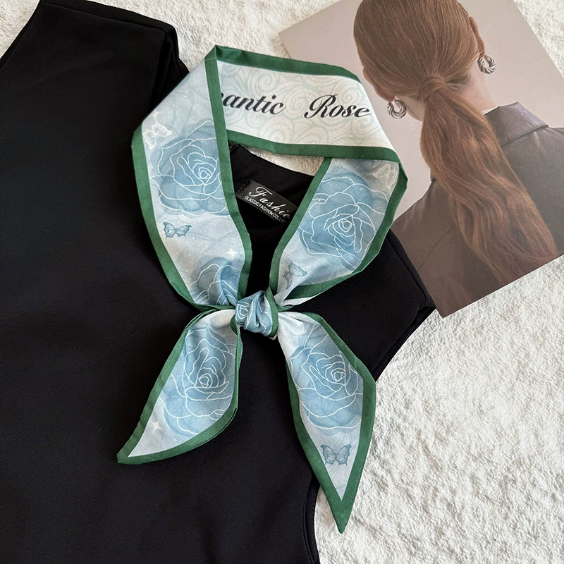 Polyester Long Twilly Scarf view 10