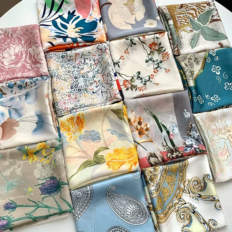 70cm Square Silk Scarf view 3