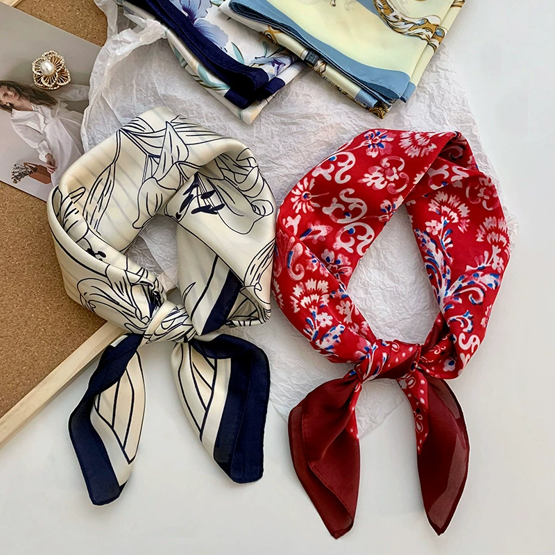 70cm Square Silk Scarf view 4