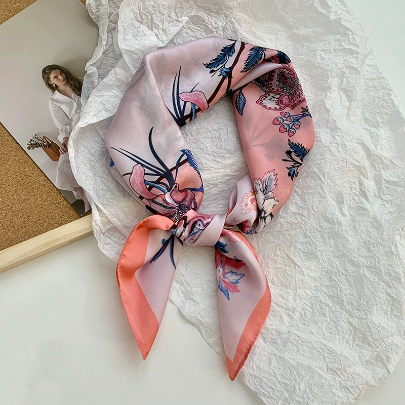 70cm Square Silk Scarf view 8