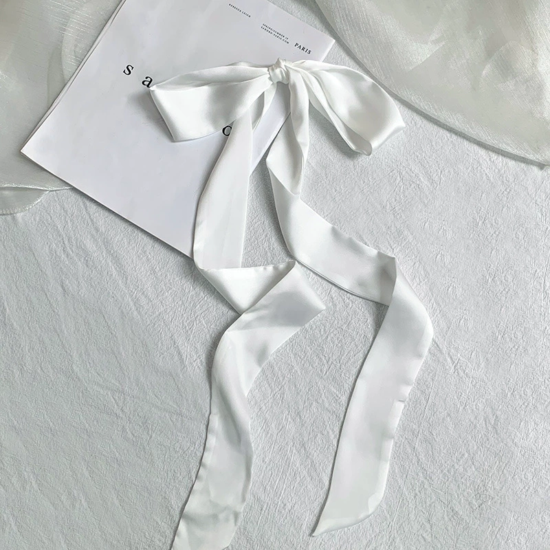 Narrow Long Silk Twilly view 6
