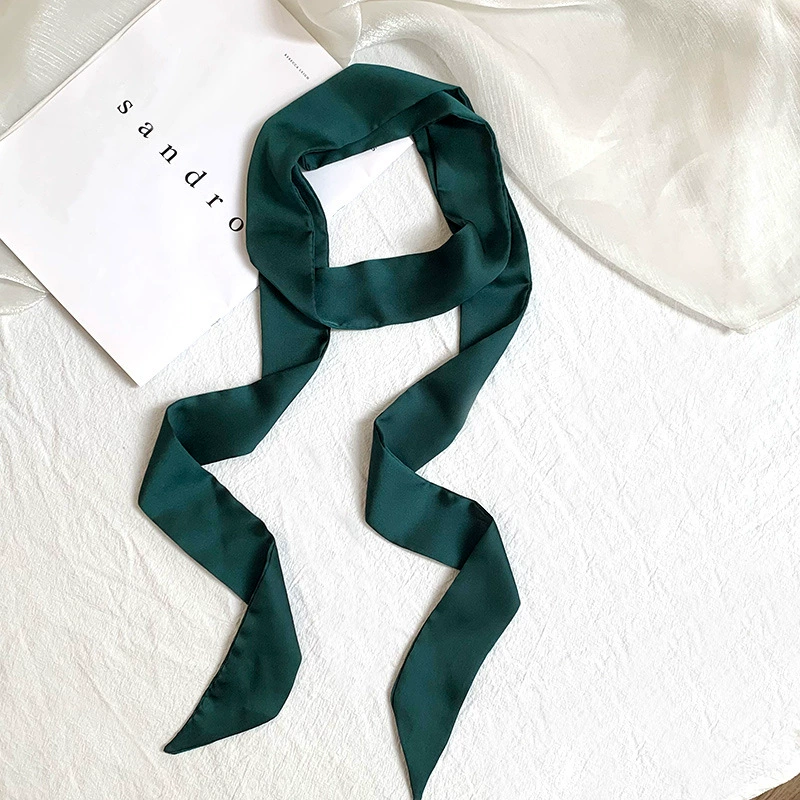 Narrow Long Silk Twilly view 8