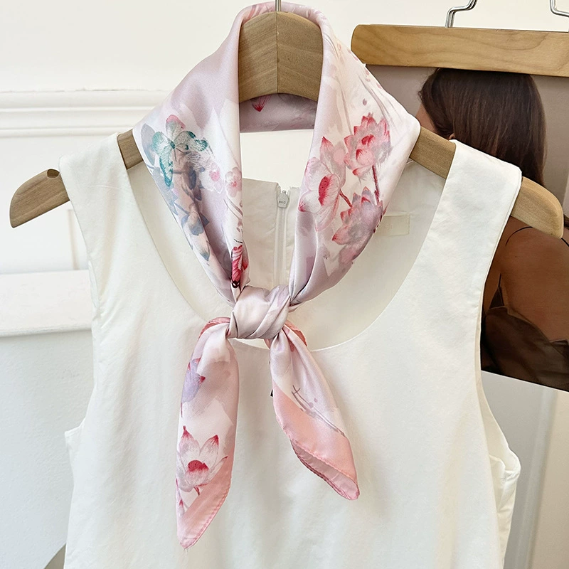 70cm Floral Square Scarf view 2