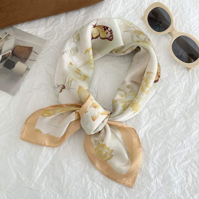 70cm Floral Square Scarf view 9