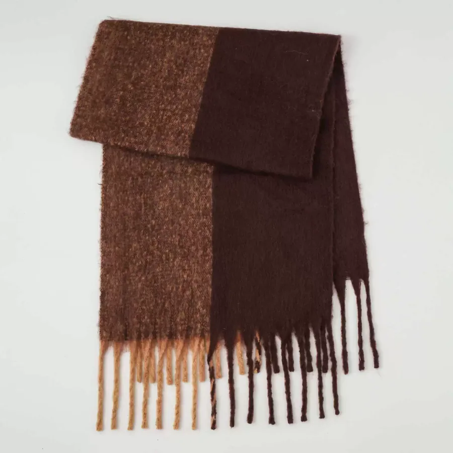Striped Fringe Scarf view 12