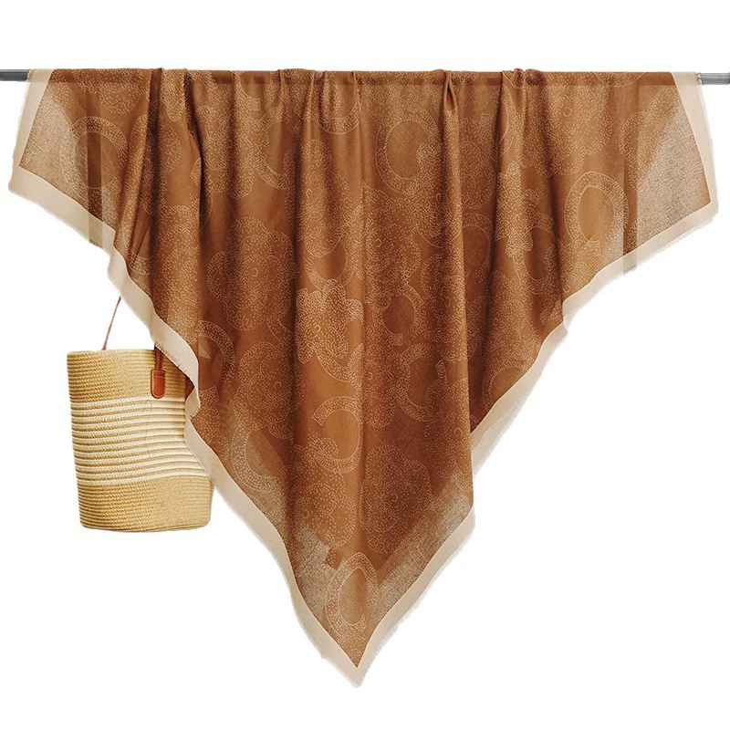 Cotton Linen Multi-Function Scarf view 5