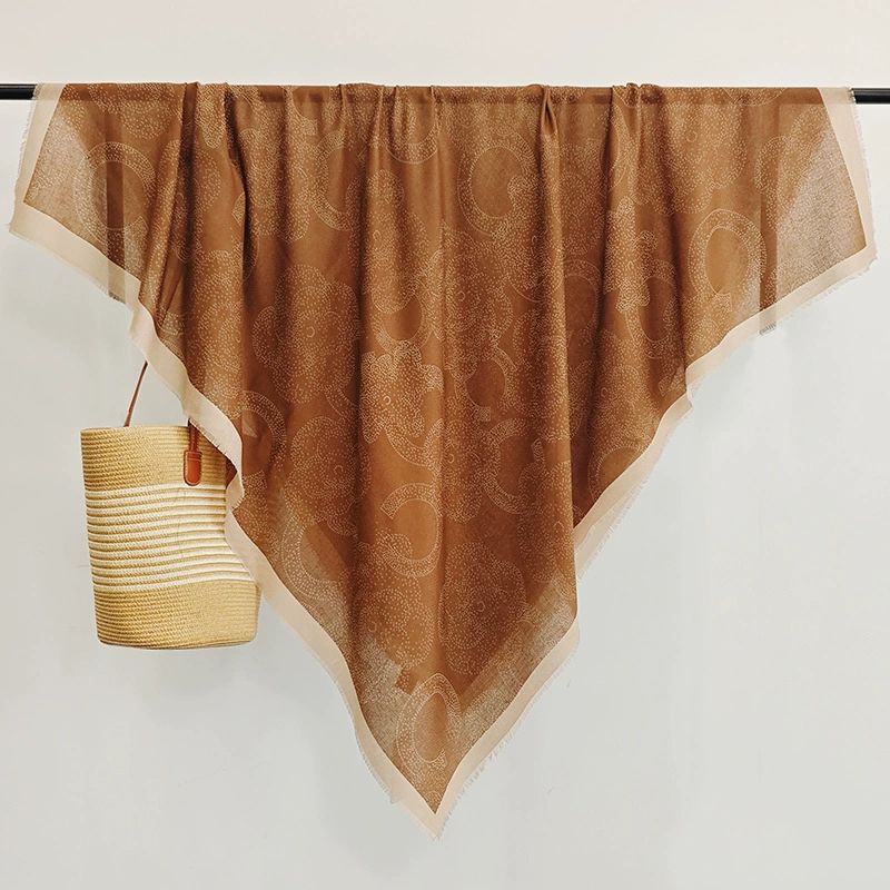 Cotton Linen Multi-Function Scarf view 7