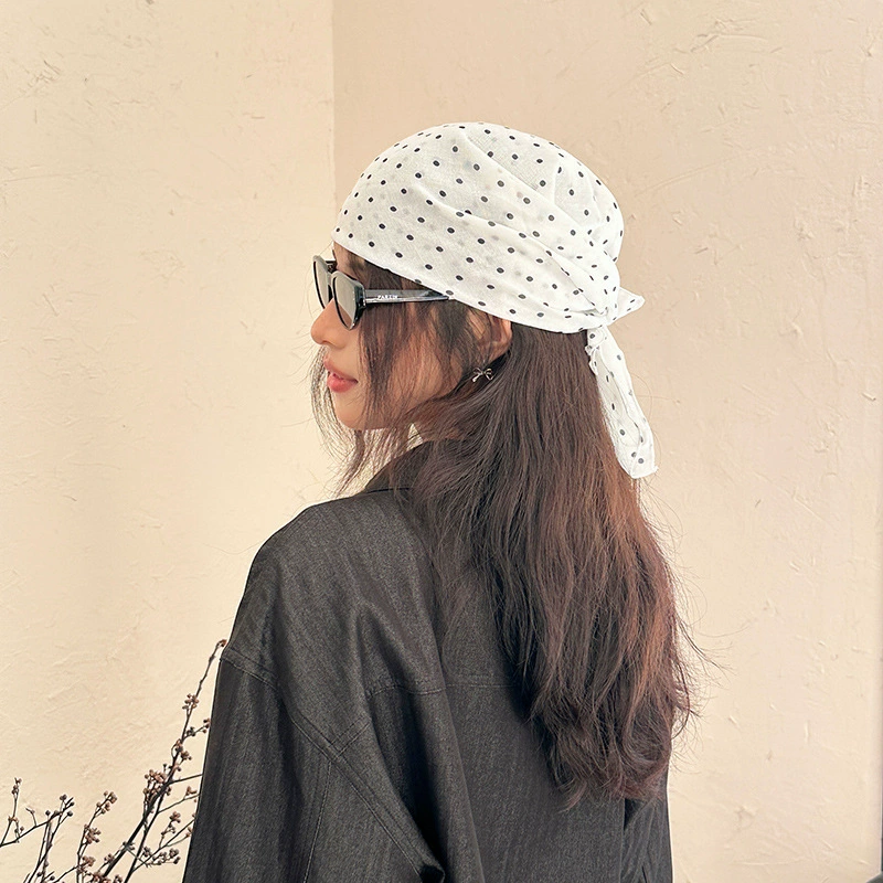 Polka Dot Square Scarf view 3