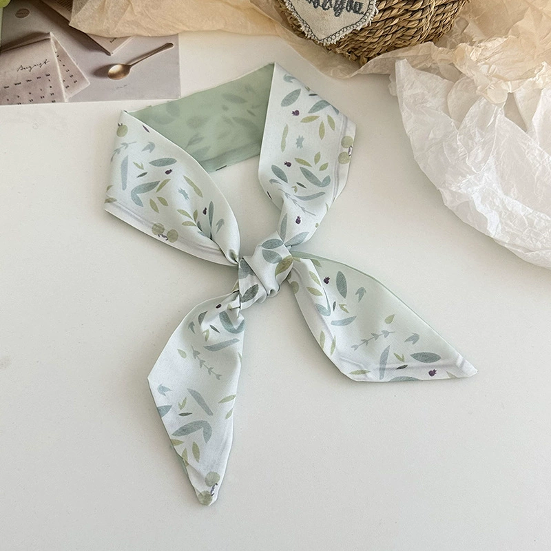Floral Polyester Twilly view 8