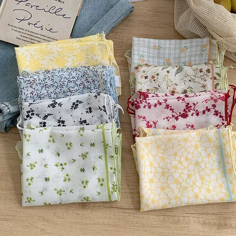 Checkered Triangle Scarf view 4