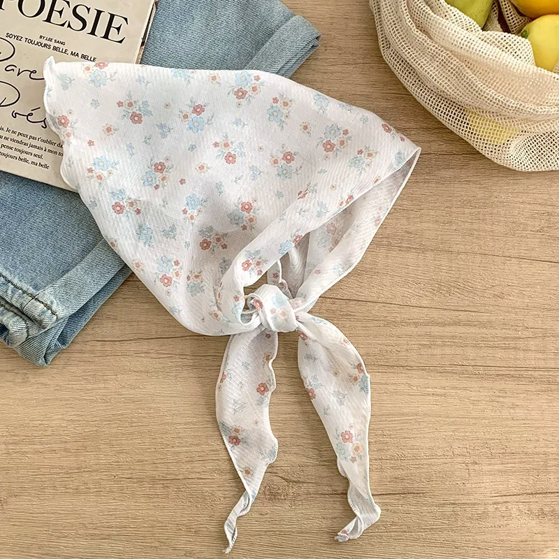 Checkered Triangle Scarf view 6