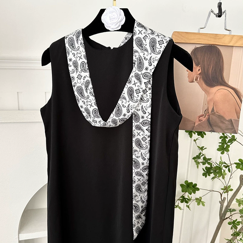 Paisley Long Silk Twilly view 10