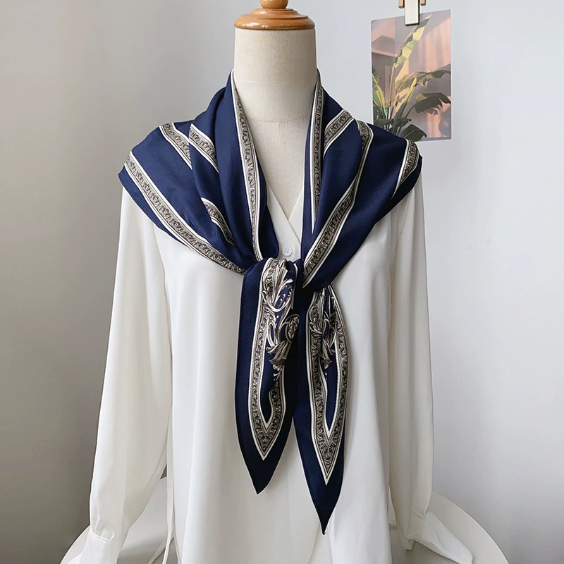 Vintage Floral Triangle Scarf