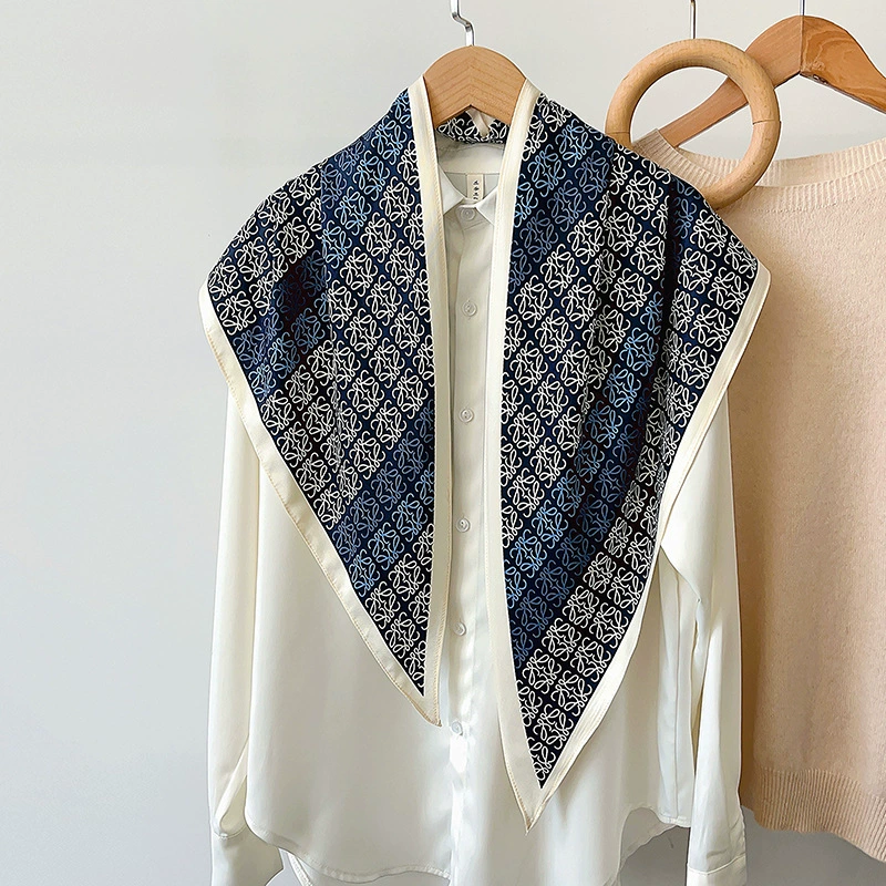 Silk-Look Triangle Scarf