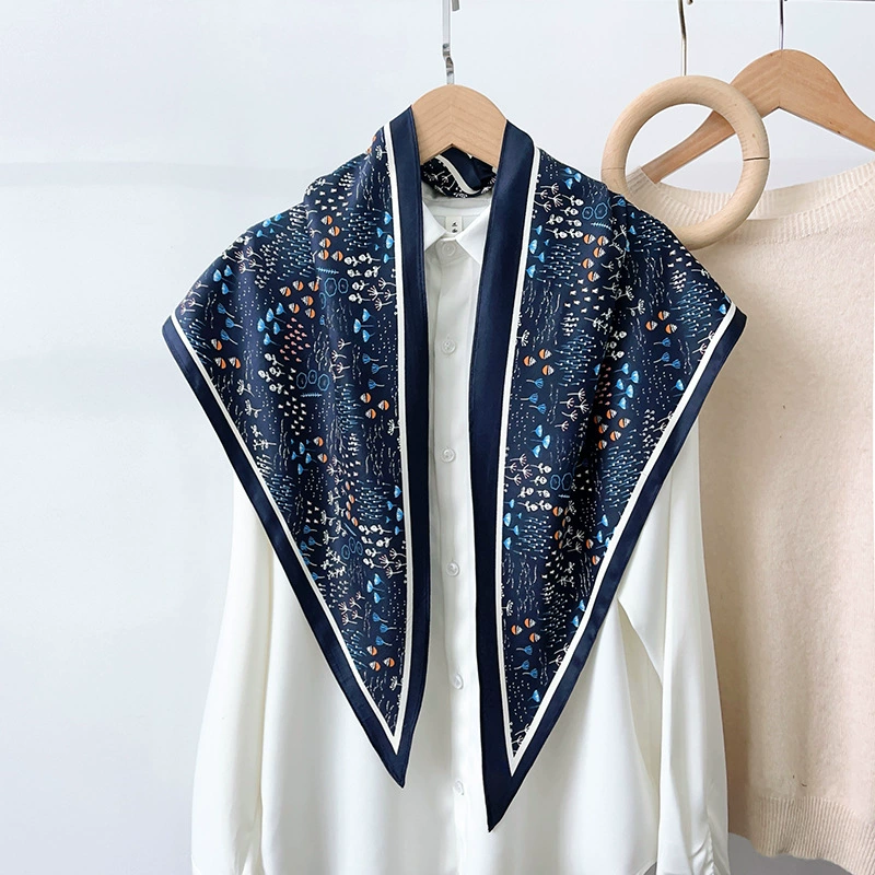 Floral Triangle Scarf