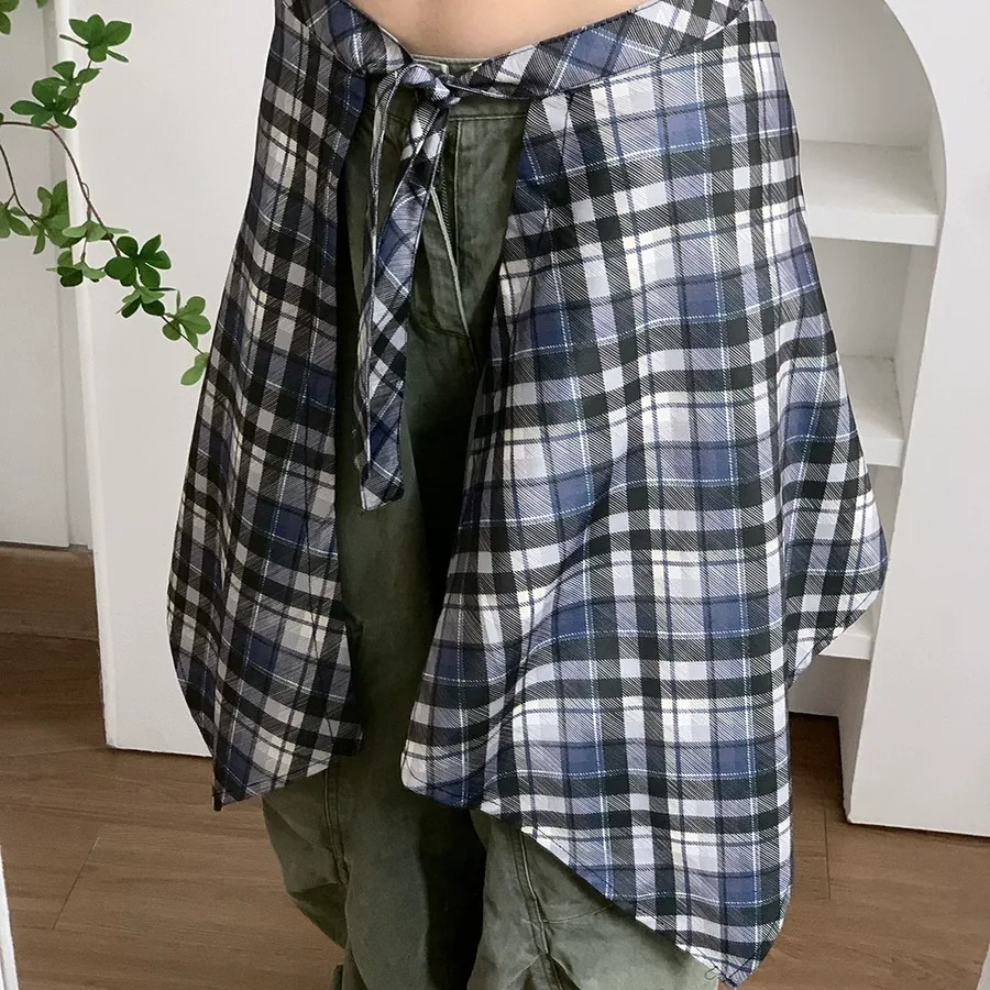 Checkered Skirt Scarf view 2