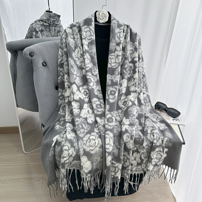 Faux Cashmere Winter Scarf