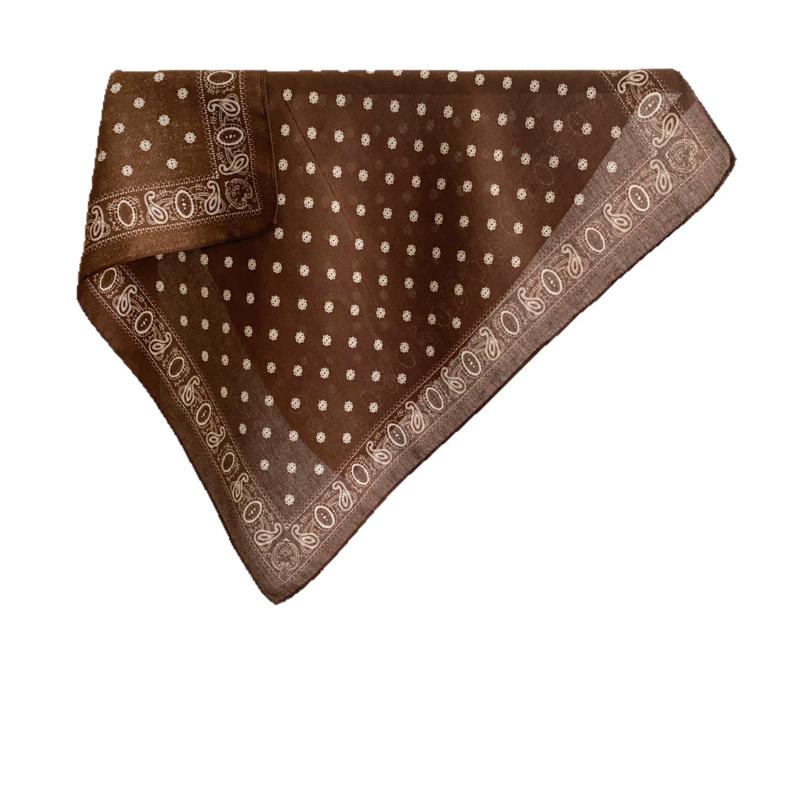 Petit foulard carré cachemire view 4