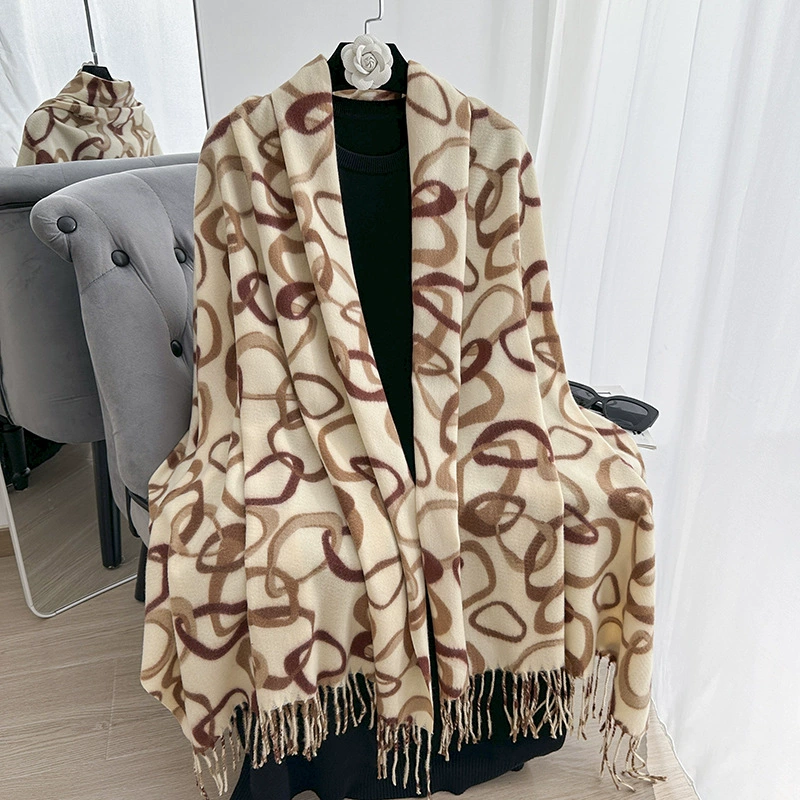 Faux Cashmere Winter Scarf