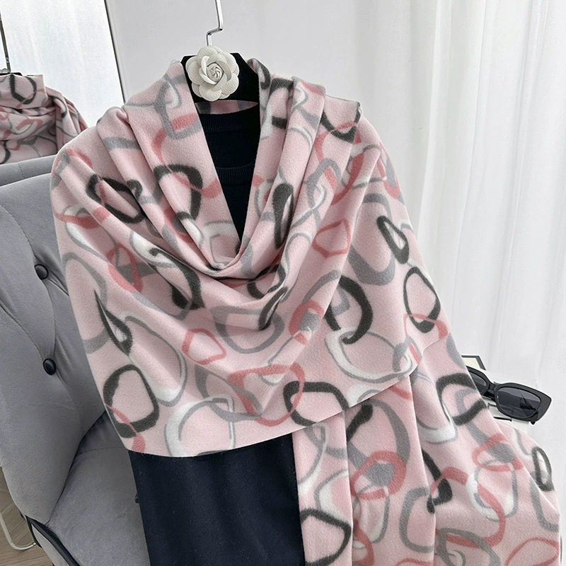 Faux Cashmere Winter Scarf view 8