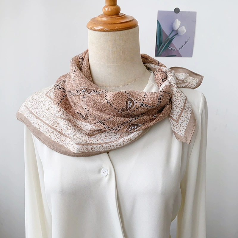 Paisley Silk Scarf view 2