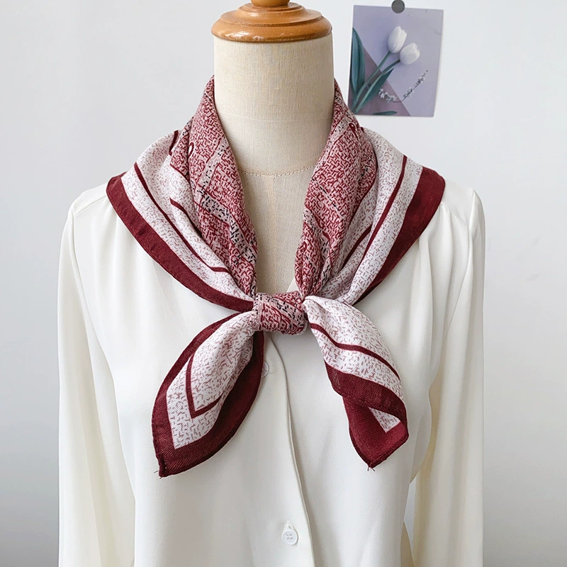 Paisley Silk Scarf view 4