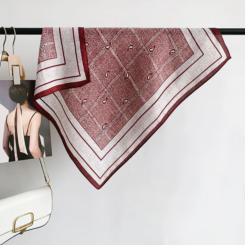 Paisley Silk Scarf view 7
