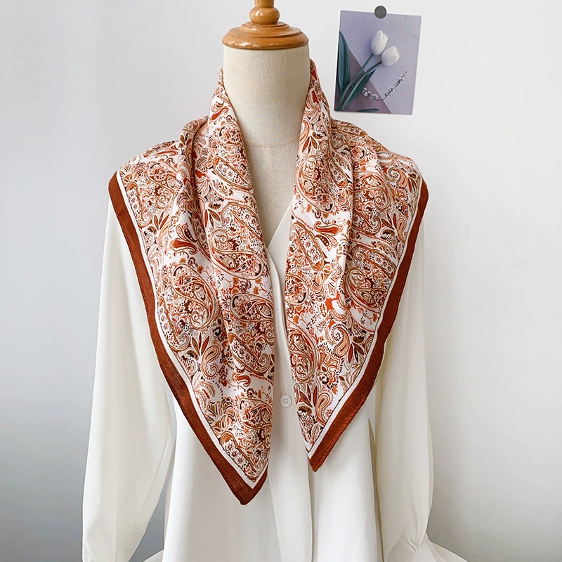 Vintage Floral Small Square Scarf view 2