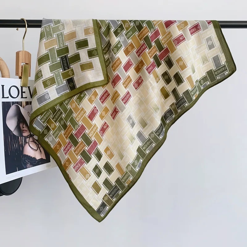Herringbone Small Square Scarf