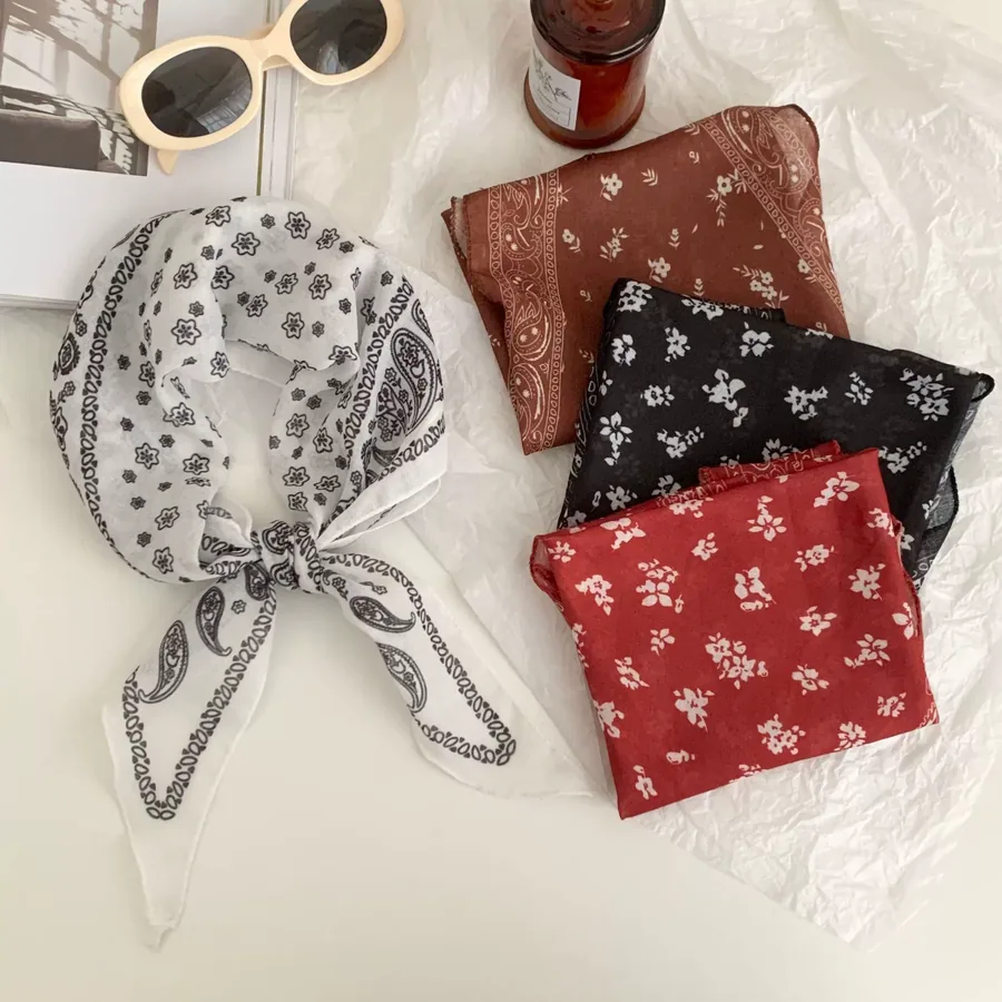 Paisley Triangle Scarf view 2