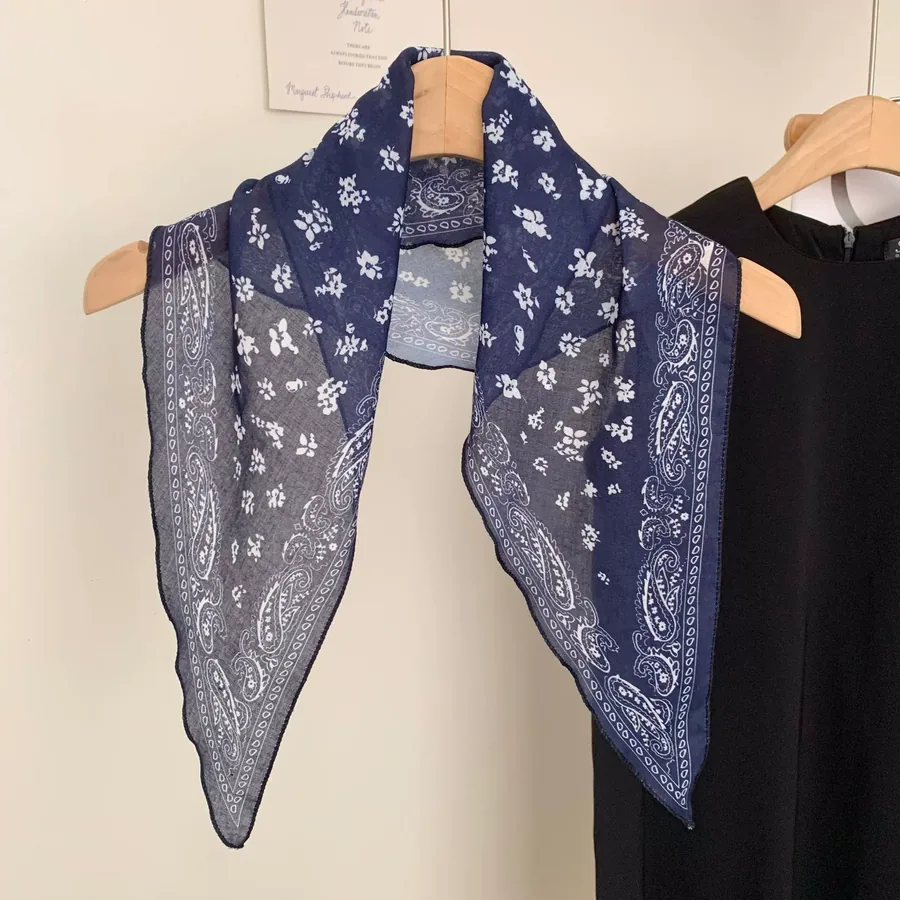 Paisley Triangle Scarf view 6