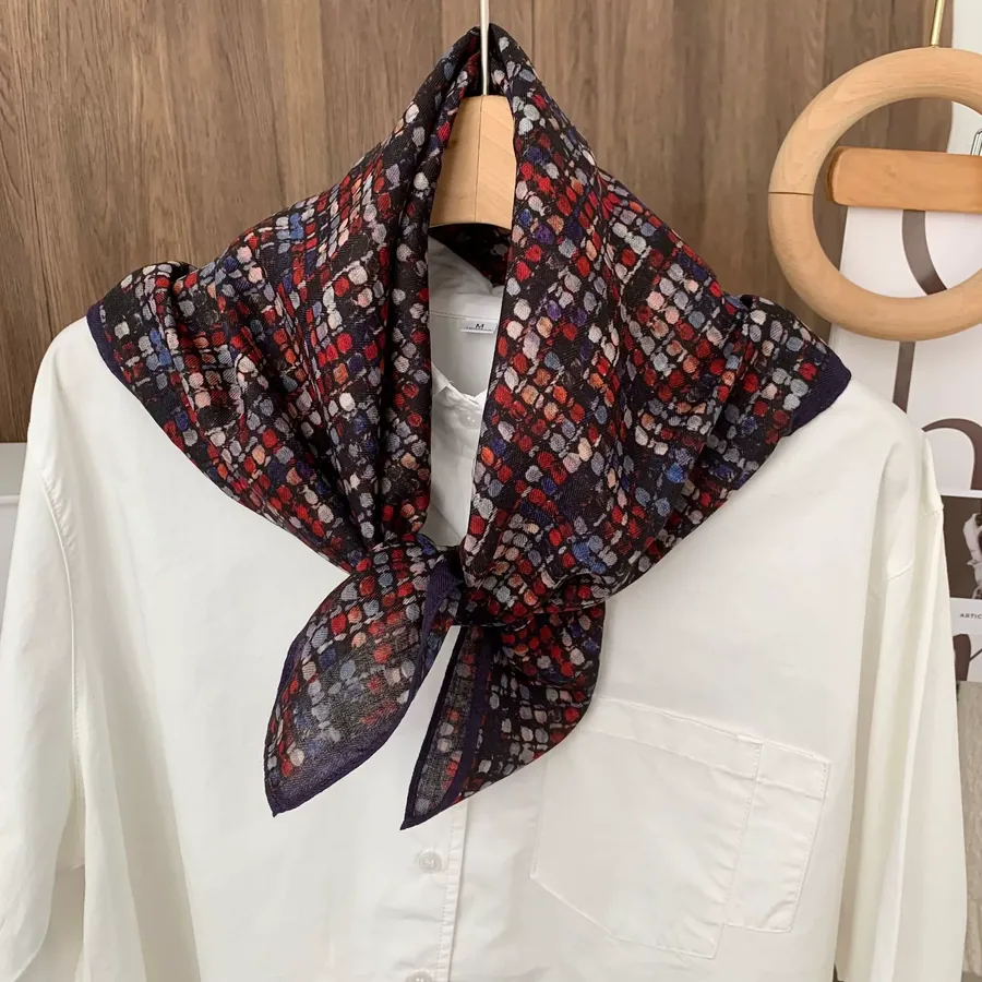 Printed Square Scarf view 12
