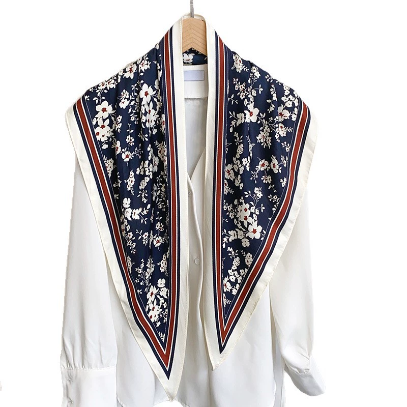 Printed Triangle Scarf view 5